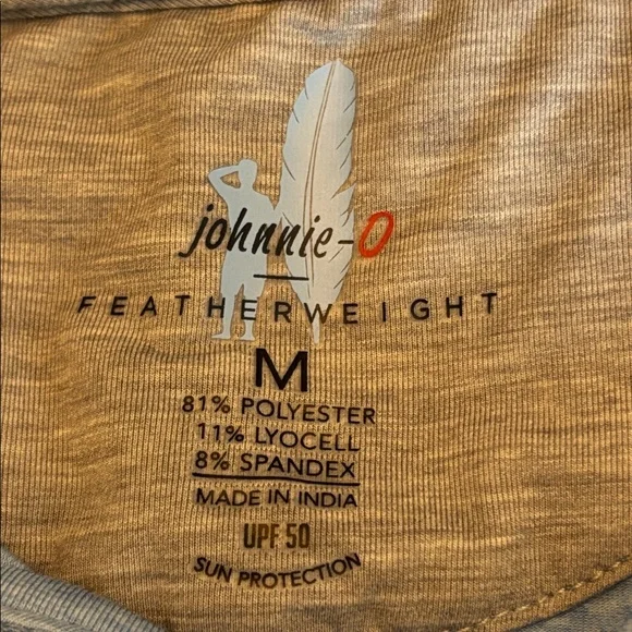 JOHNNIE O Welsey Performance 1/4 Zip Hoodie in Mailblu Size Medium MSRP $128.00 - Picture 7 of 9